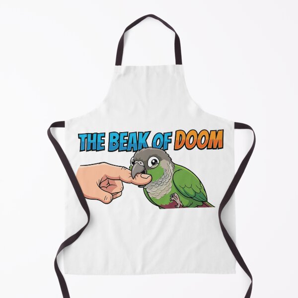 Item preview, The Beak Of Doom Funny Green Cheek Conure Biting designed and sold by Petzzz.