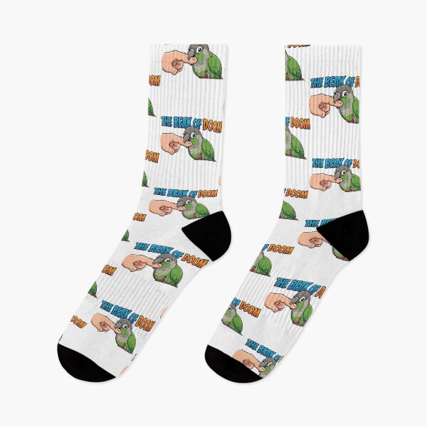 Item preview, The Beak Of Doom Funny Green Cheek Conure Biting designed and sold by Petzzz.