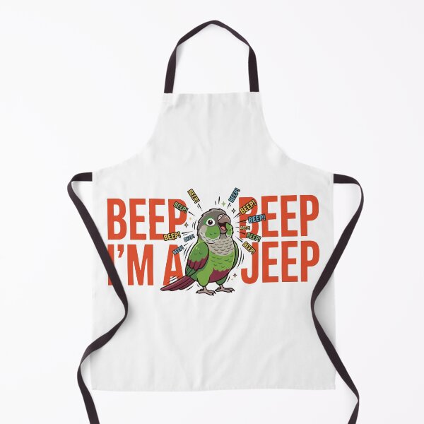 Item preview, Beep Beep I Am A Jeep Green Cheek Conure designed and sold by Petzzz.