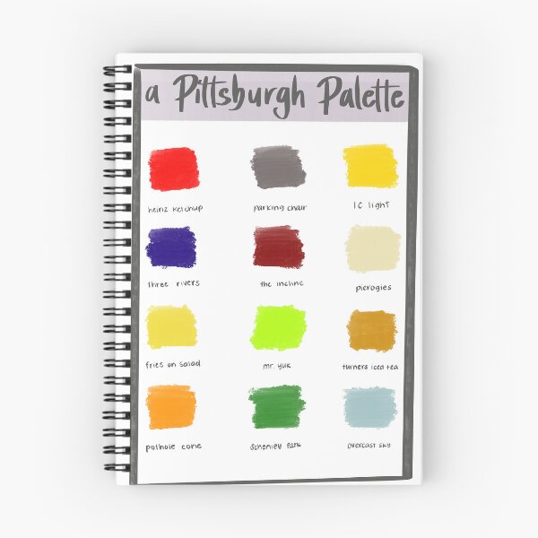 Item preview, Pittsburgh Color Palette designed and sold by arielcadoff.