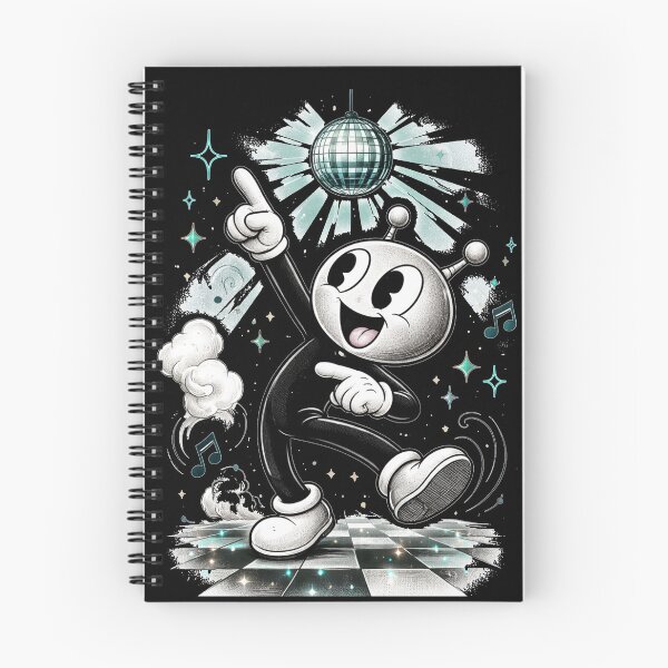 Item preview, Dancing Alien Retro Disco Cartoon designed and sold by HumanMess.