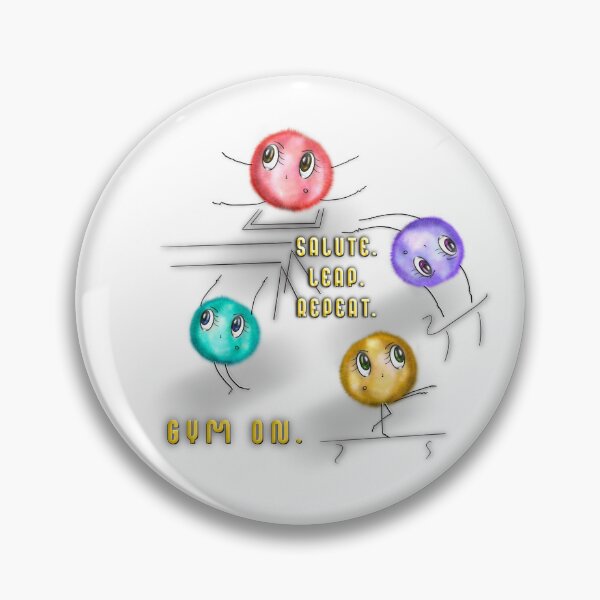 Item preview, Funny gymnastics design designed and sold by MixedHerbs.