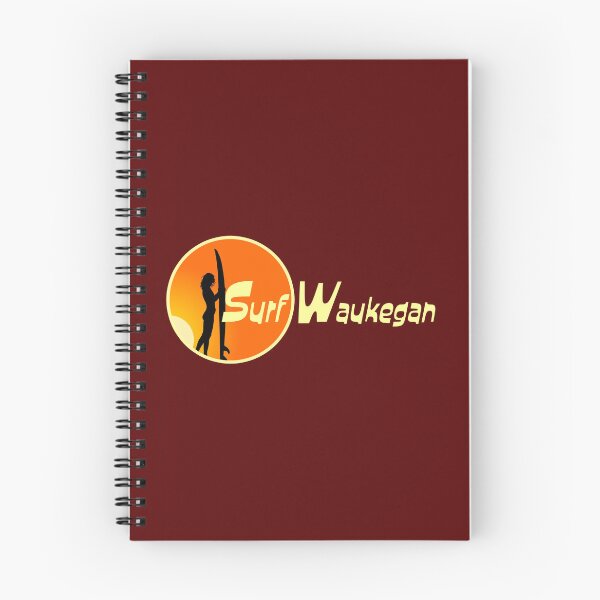 Item preview, Surf Waukegan Orange designed and sold by Normbot2000.
