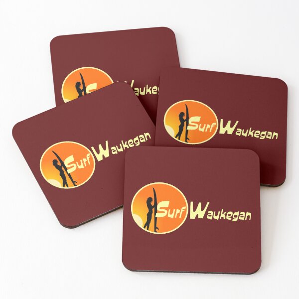 Item preview, Surf Waukegan Orange designed and sold by Normbot2000.