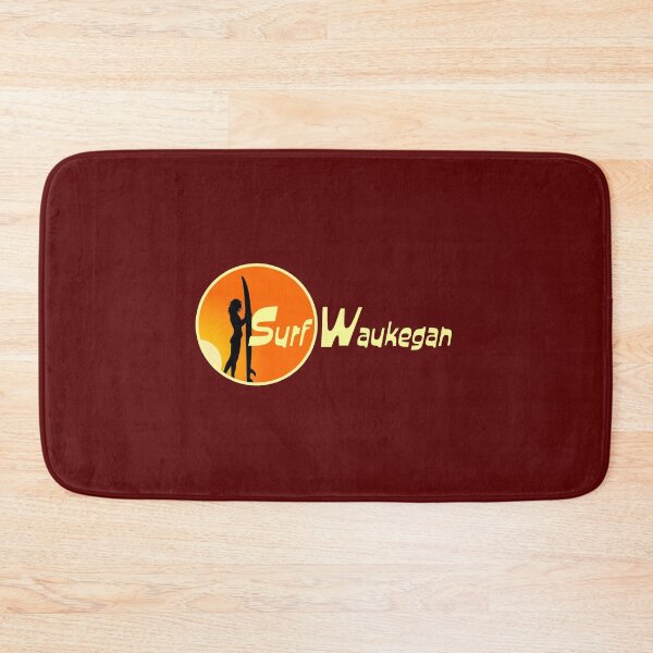 Item preview, Surf Waukegan Orange designed and sold by Normbot2000.