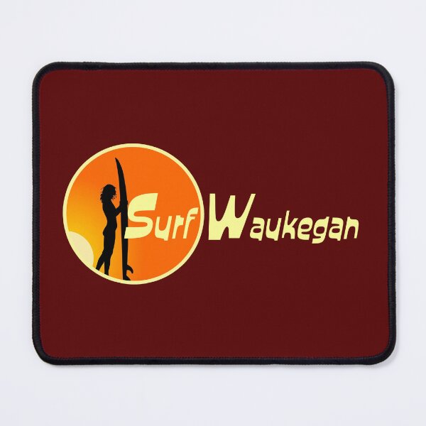 Item preview, Surf Waukegan Orange designed and sold by Normbot2000.