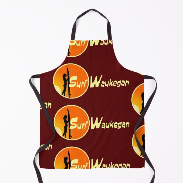 Item preview, Surf Waukegan Orange designed and sold by Normbot2000.
