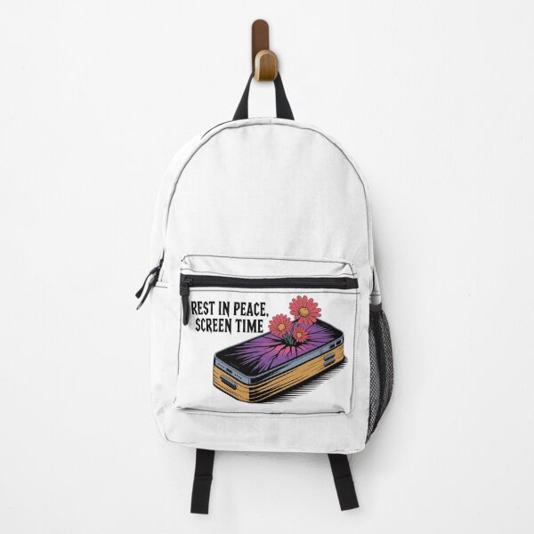 Item preview, Rest in Peace Screen Time Floral Digital Detox designed and sold by PixelWaveBD.