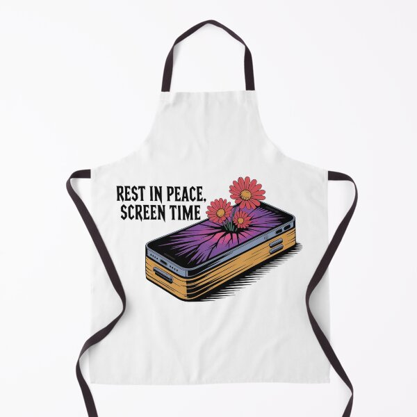 Item preview, Rest in Peace Screen Time Floral Digital Detox designed and sold by PixelWaveBD.