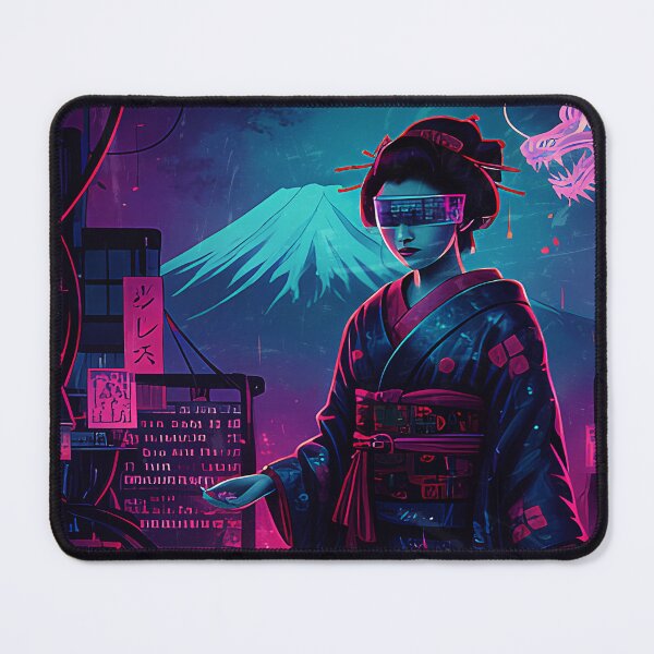 Item preview,  geisha hacker amine girl warrior designed and sold by  Mudikeys.