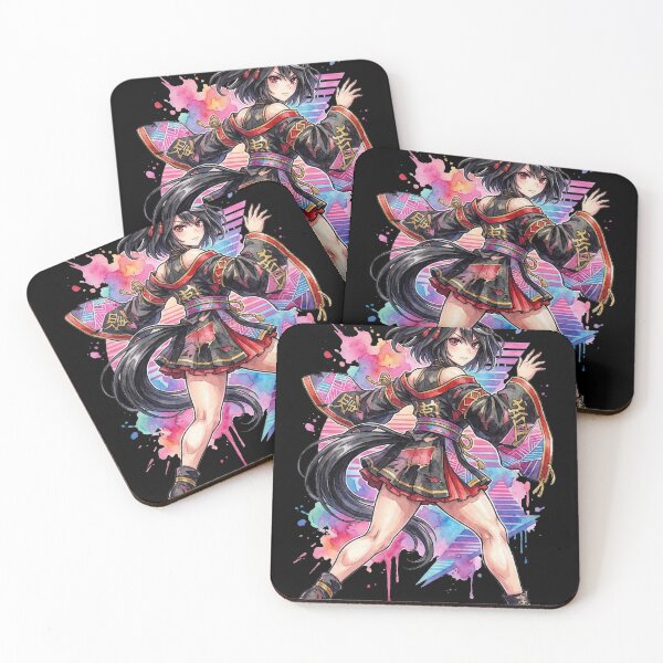 Item preview, Kitasan Black Umamusume Detached Sleeves Japanese Flower Portrait designed and sold by Senpaiwaves.