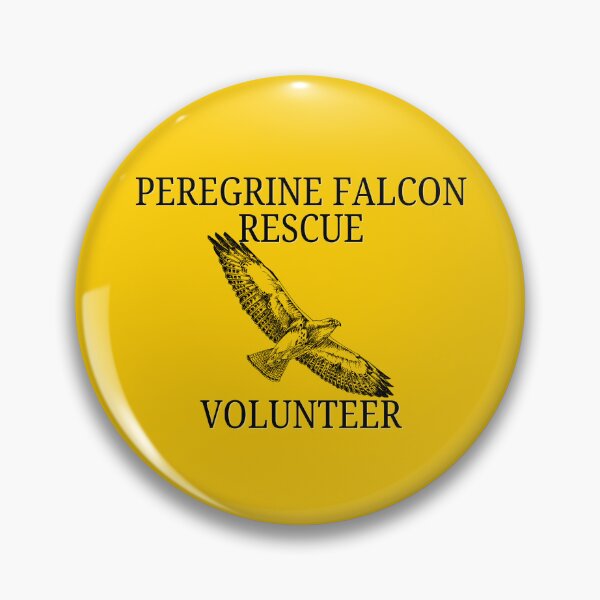 Item preview, Wildlife Rehabilitation Volunteer - Peregrine Falcon Rescue designed and sold by Shel13X.