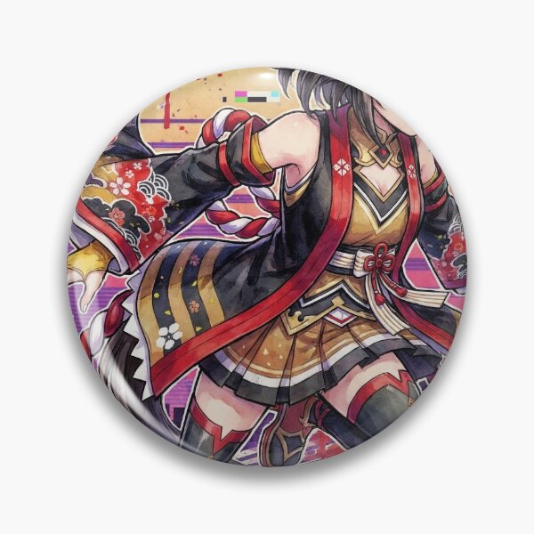 Item preview, Umamusume Kitasan Black Red Gold Accents Platform Sandals Art designed and sold by Senpaiwaves.