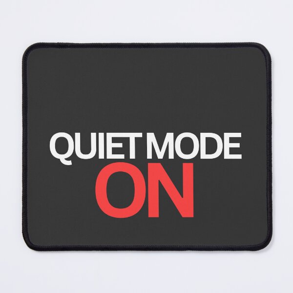 Item preview, Quiet Mode On – Minimalist Introvert Design for Calm Mood, Silence & Focus designed and sold by StateForm.