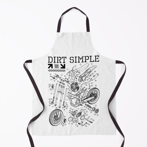 Item preview, Motocross Motorbike Funny Motorcycle Diagram Dirt Simple designed and sold by GrandeDuc.
