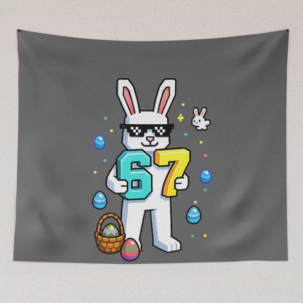 Item preview, Boys Happy Easter Day Bunny Egg 6 7 Meme Easter Kids Gamer designed and sold by KristineLi.
