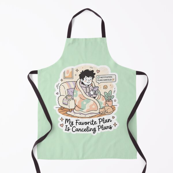 Item preview, Cancel Plans Club Introvert Cozy Funny Design designed and sold by Quiet Mode Studio.
