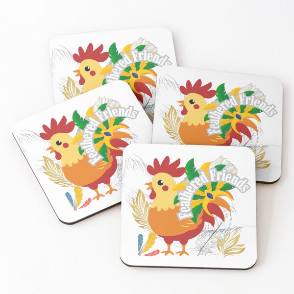Item preview, Feathered Friends Birds Illustration – Cute Nature Animal Art, Colorful Bird Lovers Gift, Aesthetic Wildlife Design designed and sold by Anasalseady.