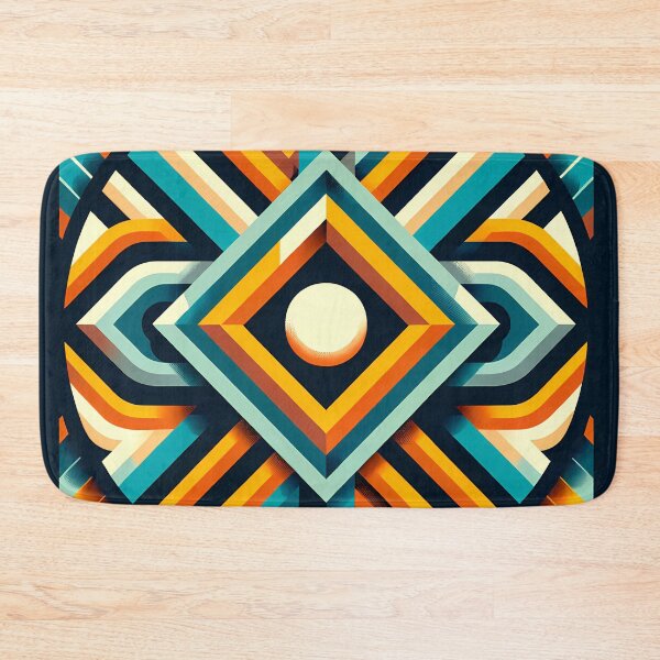 Item preview, Retro Geometric Diamond Sunburst designed and sold by InkSmithery.
