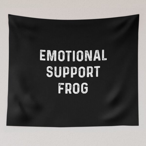 Item preview, Emotional support frog designed and sold by rioferdee.