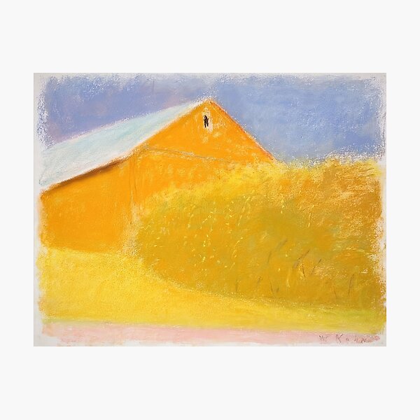 Item preview, New Upload  - Wolf Kahn - Best artist (10) - Vibrant Abstract Landscape - New Upload  - Wolf Kahn - Best artist  designed and sold by MirandaZArt.