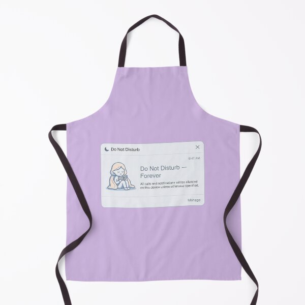 Item preview, Do Not Disturb Forever Introvert Minimal Tech Design designed and sold by Quiet Mode Studio.