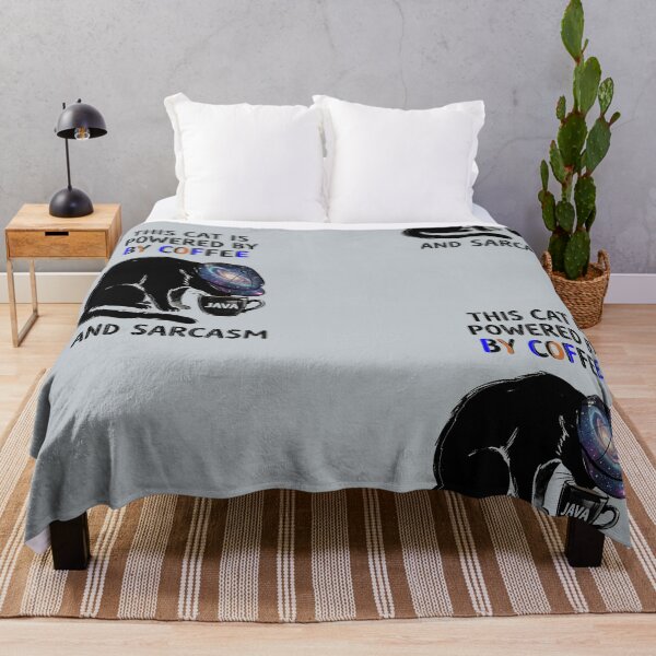 Item preview,  cute black cat coffee addict designed and sold by  Mudikeys.