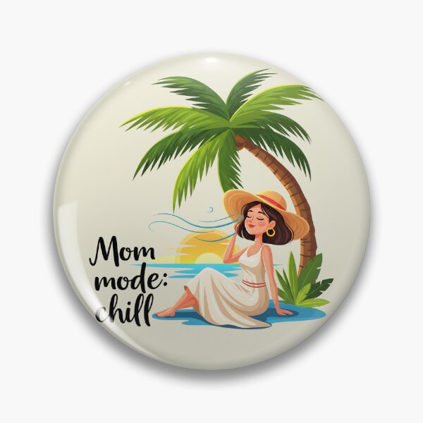 Artikelvorschau, Mama-Modus: Entspannung – Relaxed Beach Mom Design entworfen und verkauft von Sea Gem.