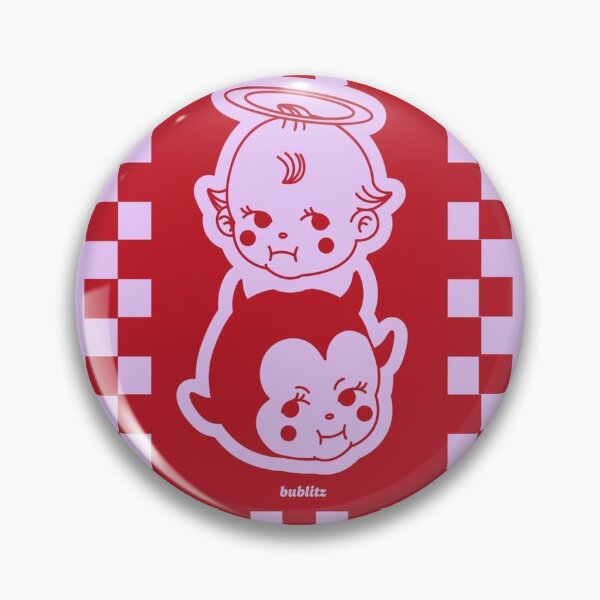 Item preview, angel and devil bublitz designed and sold by Retrovita.