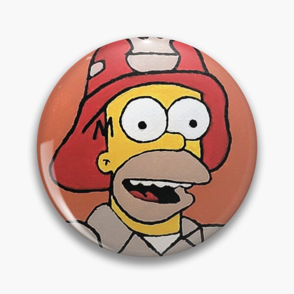 Item preview, Fireman Homer Simpson designed and sold by Baileypaints.