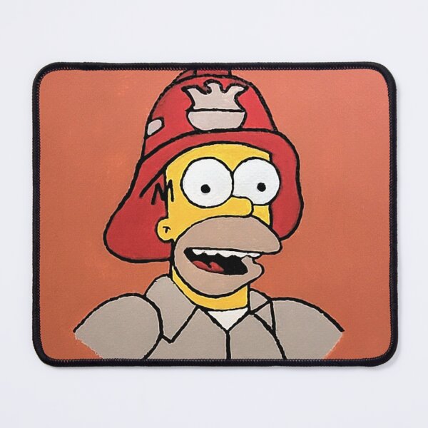 Item preview, Fireman Homer Simpson designed and sold by Baileypaints.