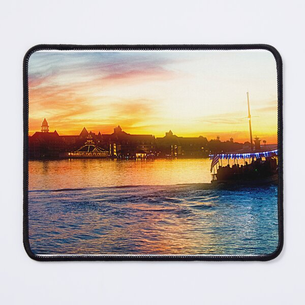 Item preview, Bay Lake Sunset, Tourist Boat, Walt Disney World, Florida designed and sold by AMacGPhilly.