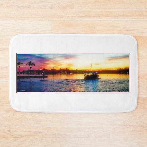Item preview, Bay Lake Sunset, Tourist Boat, Walt Disney World, Florida designed and sold by AMacGPhilly.