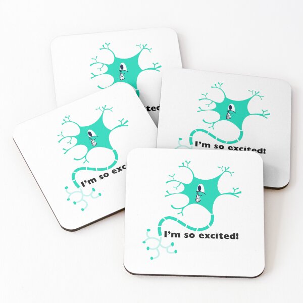 Item preview, I'm so excited neuron designed and sold by Anastasiakd.