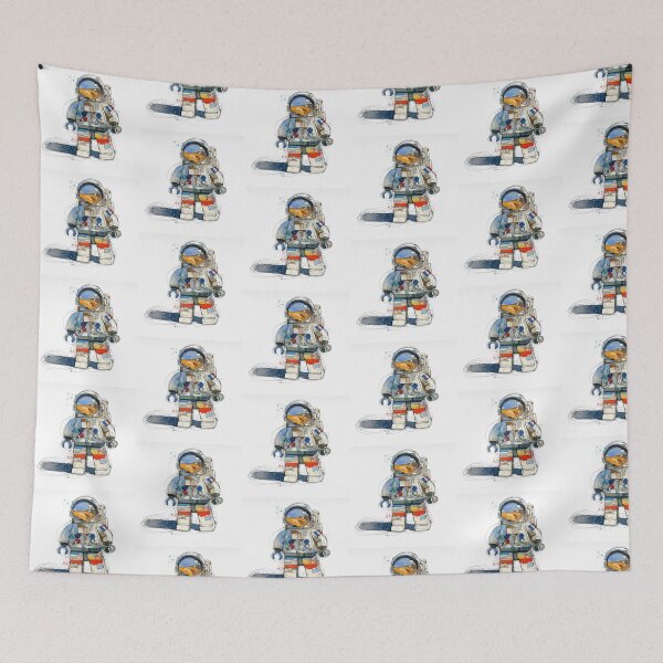 Item preview, Cosmic Astronaut Watercolor Artwork  designed and sold by NivyasArtistry.