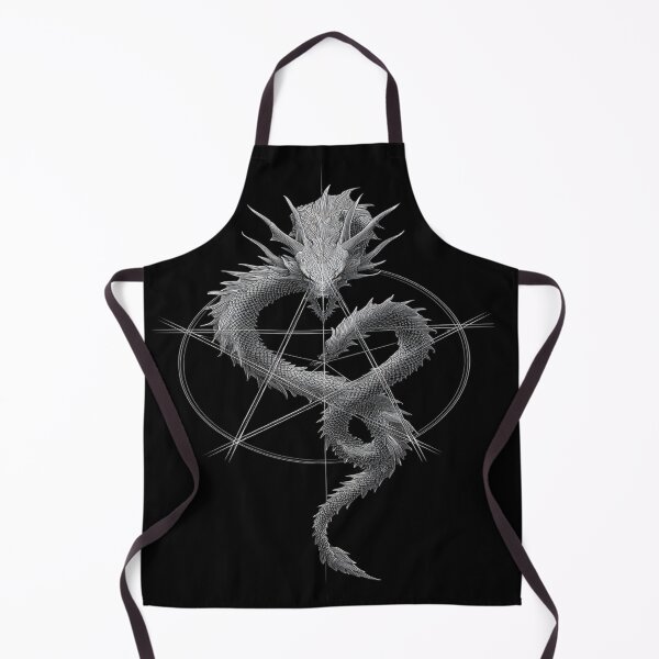 Item preview, Intricate Dragon Serpent Esoteric Geometric Art designed and sold by NicolasGlowArt.