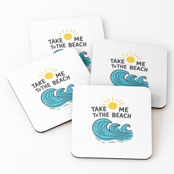 Item preview, Take Me To The Beach — Hand-Drawn Ocean Waves Summer Illustration designed and sold by Colorful-Garden.