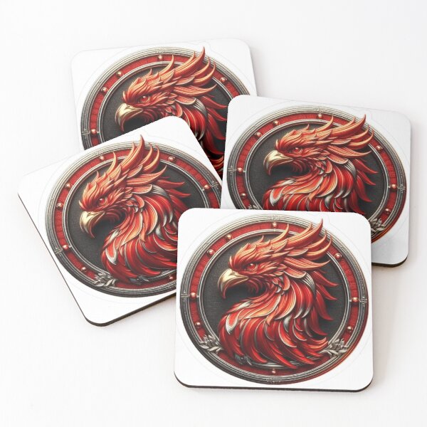 Item preview, Emblem Of The Phoenix Sticker designed and sold by TREND DESIGN SHOP.
