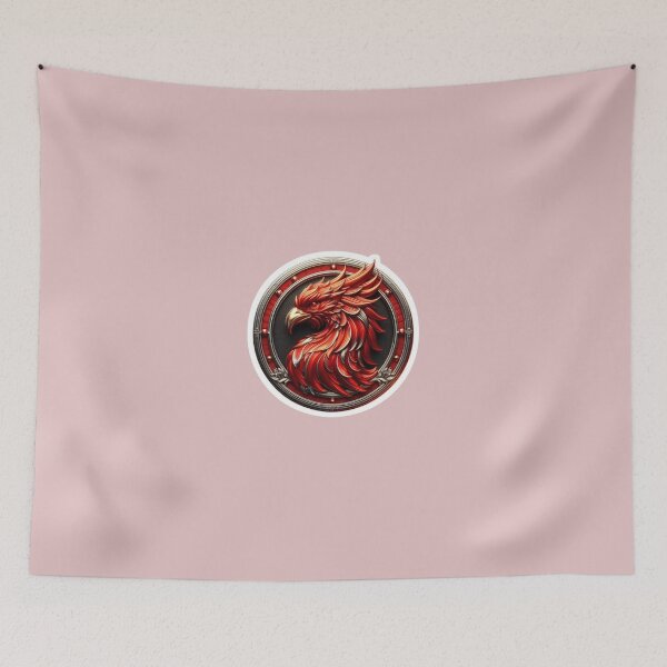 Item preview, Emblem Of The Phoenix Sticker designed and sold by TREND DESIGN SHOP.