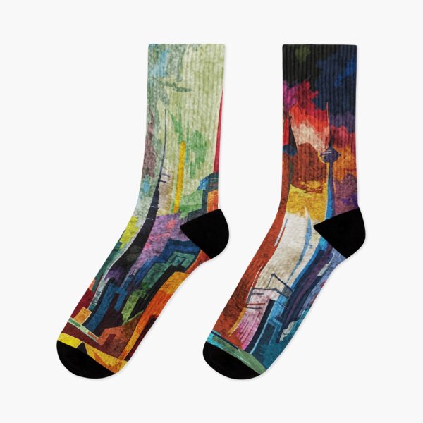 Item preview, Abstract city designed and sold by kinpirks.