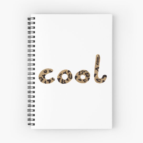 Item preview, self-painted leopard print in the word cool designed and sold by Mellis-Welt.