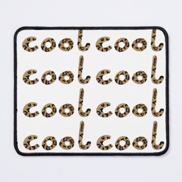 Item preview, self-painted leopard print in the word cool designed and sold by Mellis-Welt.