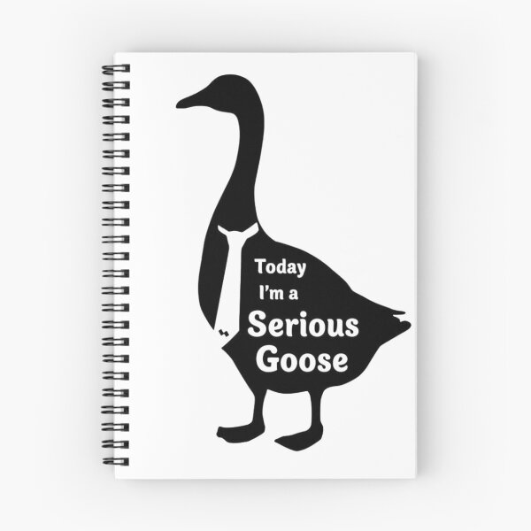 Item preview, Serious Goose designed and sold by Inappropriate Ink.