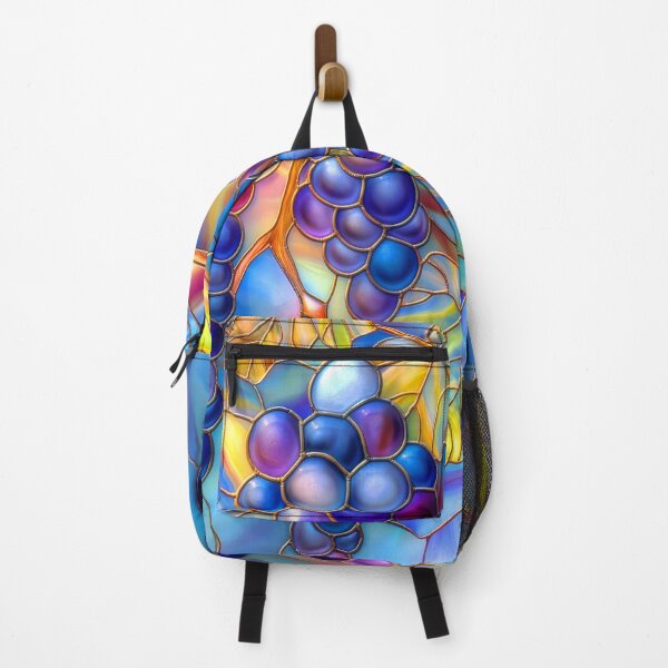Item preview, Vibrant Grapevine Stained Glass Design designed and sold by MargaretWiktor.