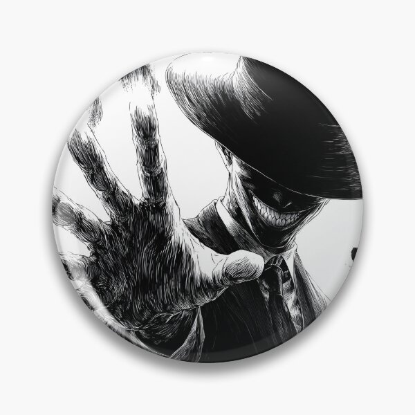 Item preview, Sinister Shadow Grin: Dark Horror Manga Villain Aesthetic designed and sold by MouradStudio.