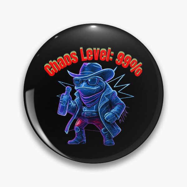 Item preview, Overstimulated Frog – Beer & Chaos designed and sold by StaticMood.