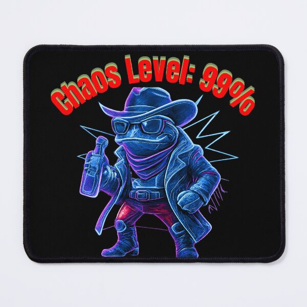 Item preview, Overstimulated Frog – Beer & Chaos designed and sold by StaticMood.
