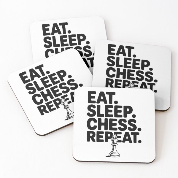 Item preview, Eat. Sleep. Chess. Repeat. designed and sold by Frank Ring.