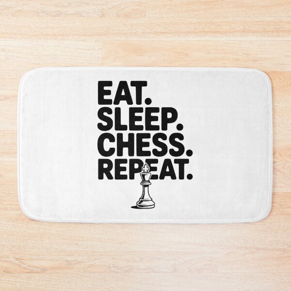 Item preview, Eat. Sleep. Chess. Repeat. designed and sold by Frank Ring.