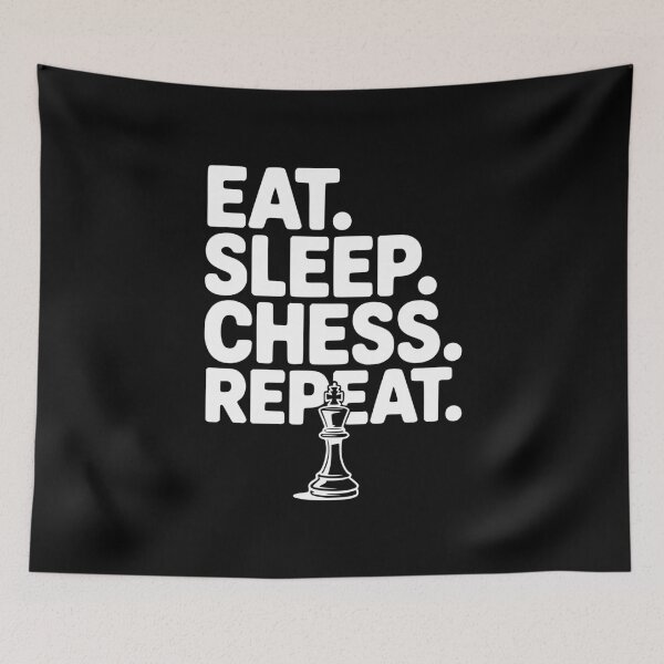 Item preview, Eat. Sleep. Chess. Repeat. designed and sold by Frank Ring.